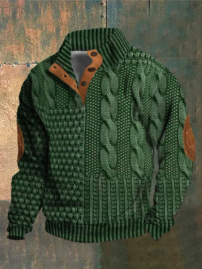Langlebiger Bequemer Strickpullover