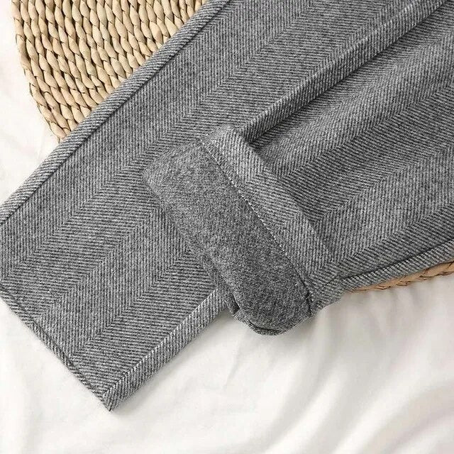 Damen Elegante Hose Mit Feinheiten