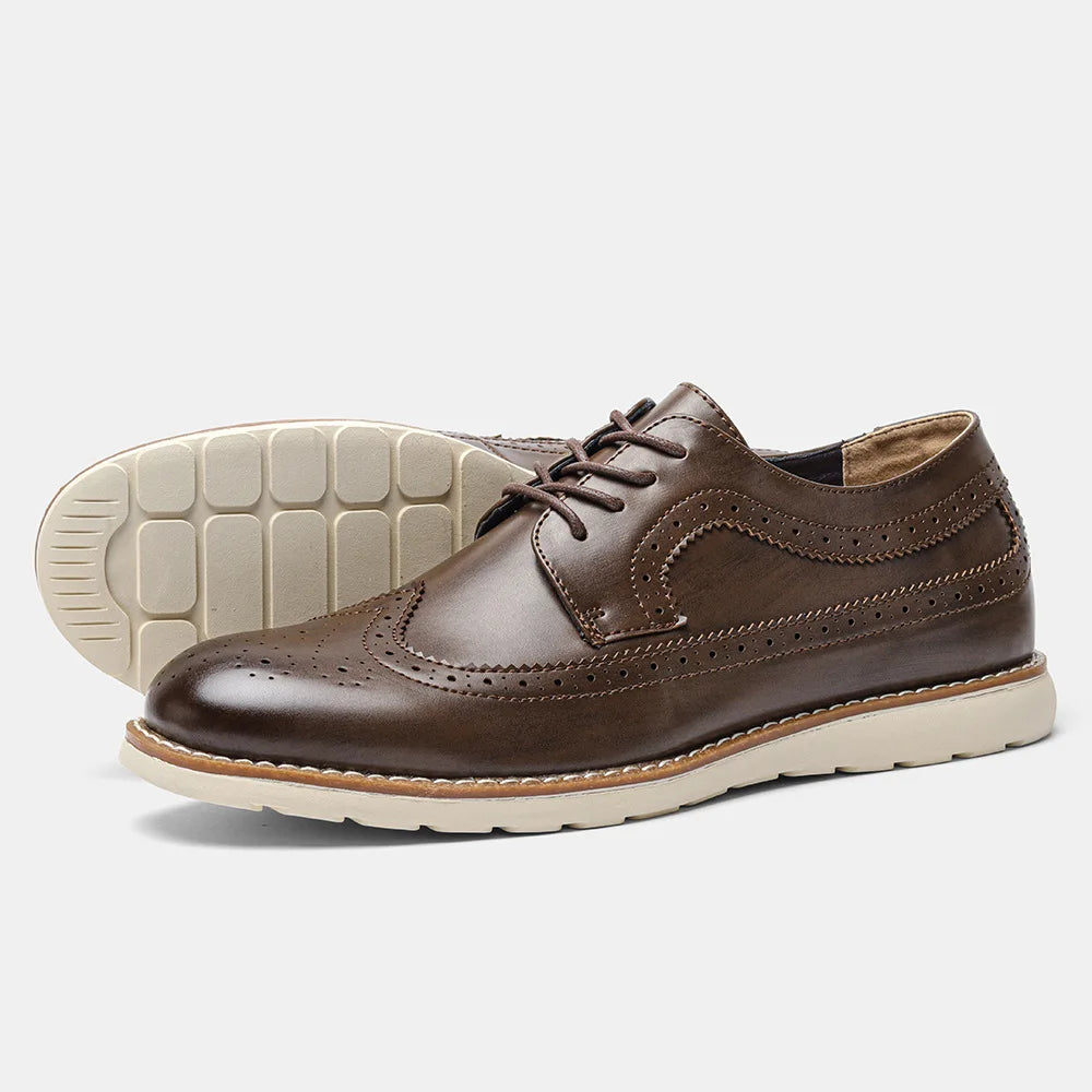 Herren Schnürschuhe Mit Klassischem Design