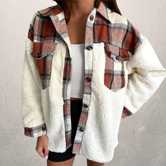 Damen Baumwolljacke Mit Klassischem Design