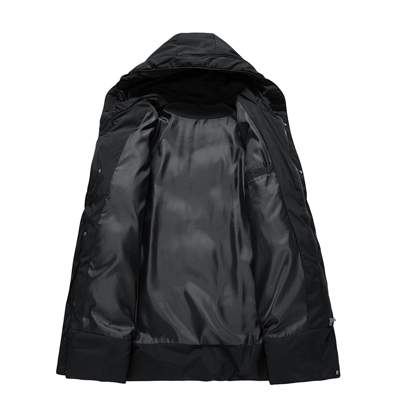 Herren Winter Parka Jacke Mit Kapuze