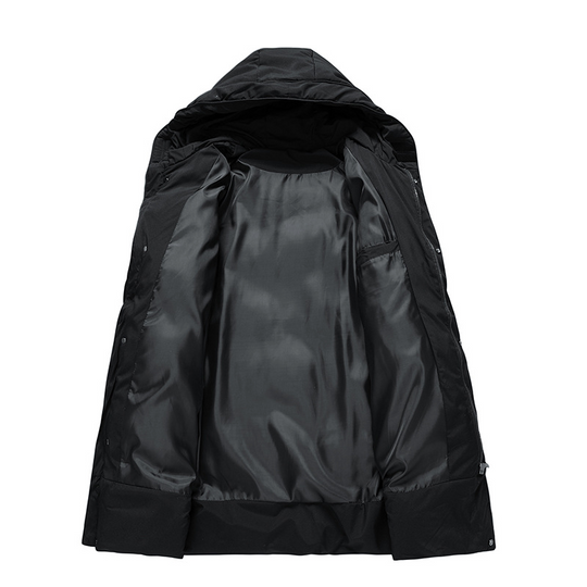 Herren Winter Parka Jacke Mit Kapuze