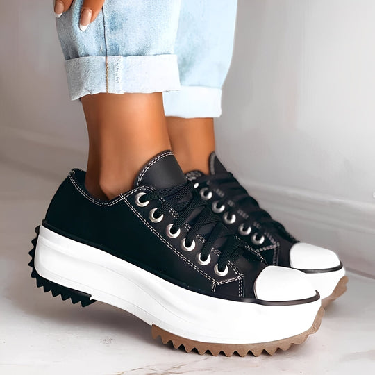 Damen Freizeitschuhe Mit Dicker Sohle