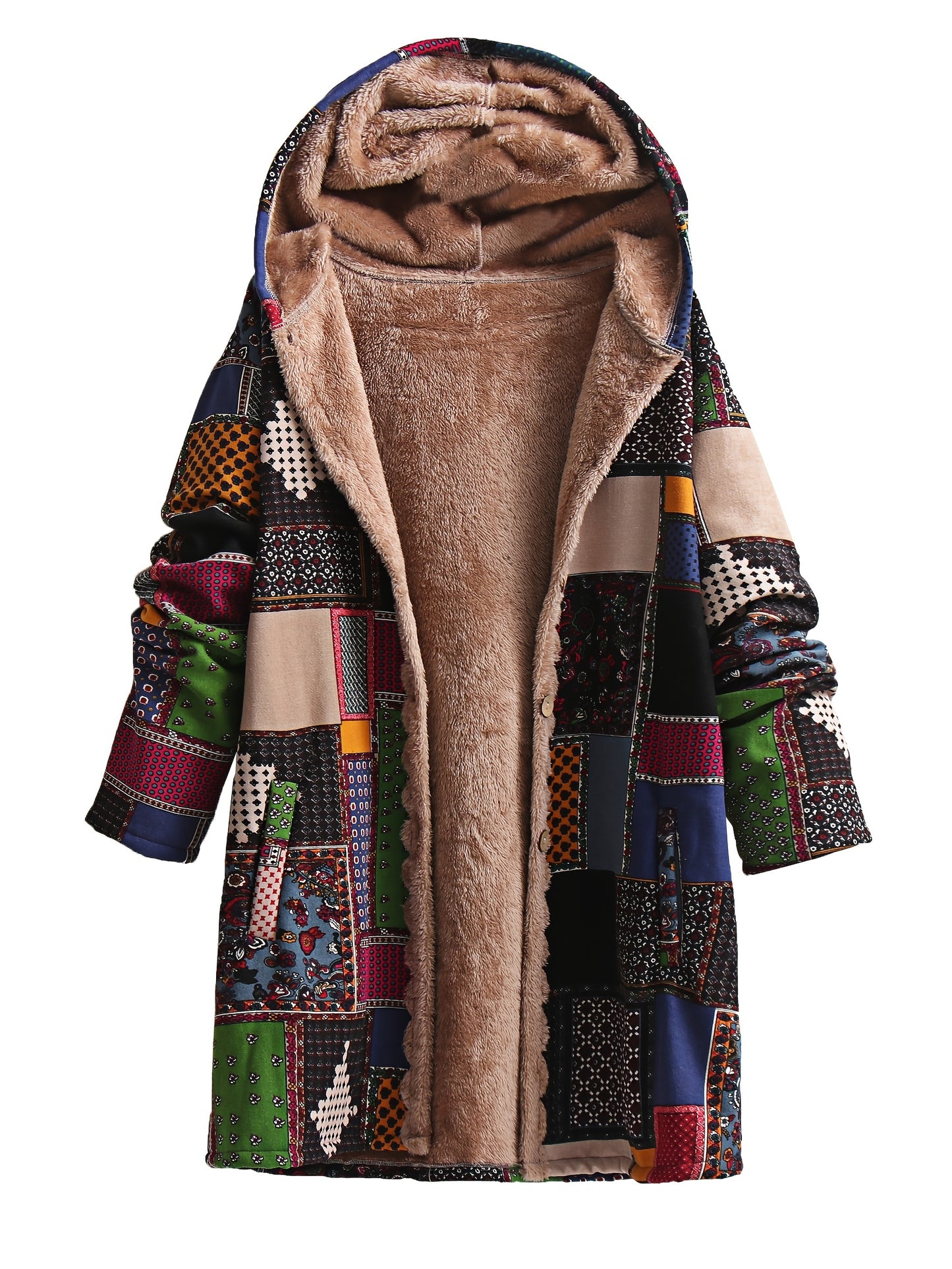Trendige Winterjacke mit Kapuze für Damen