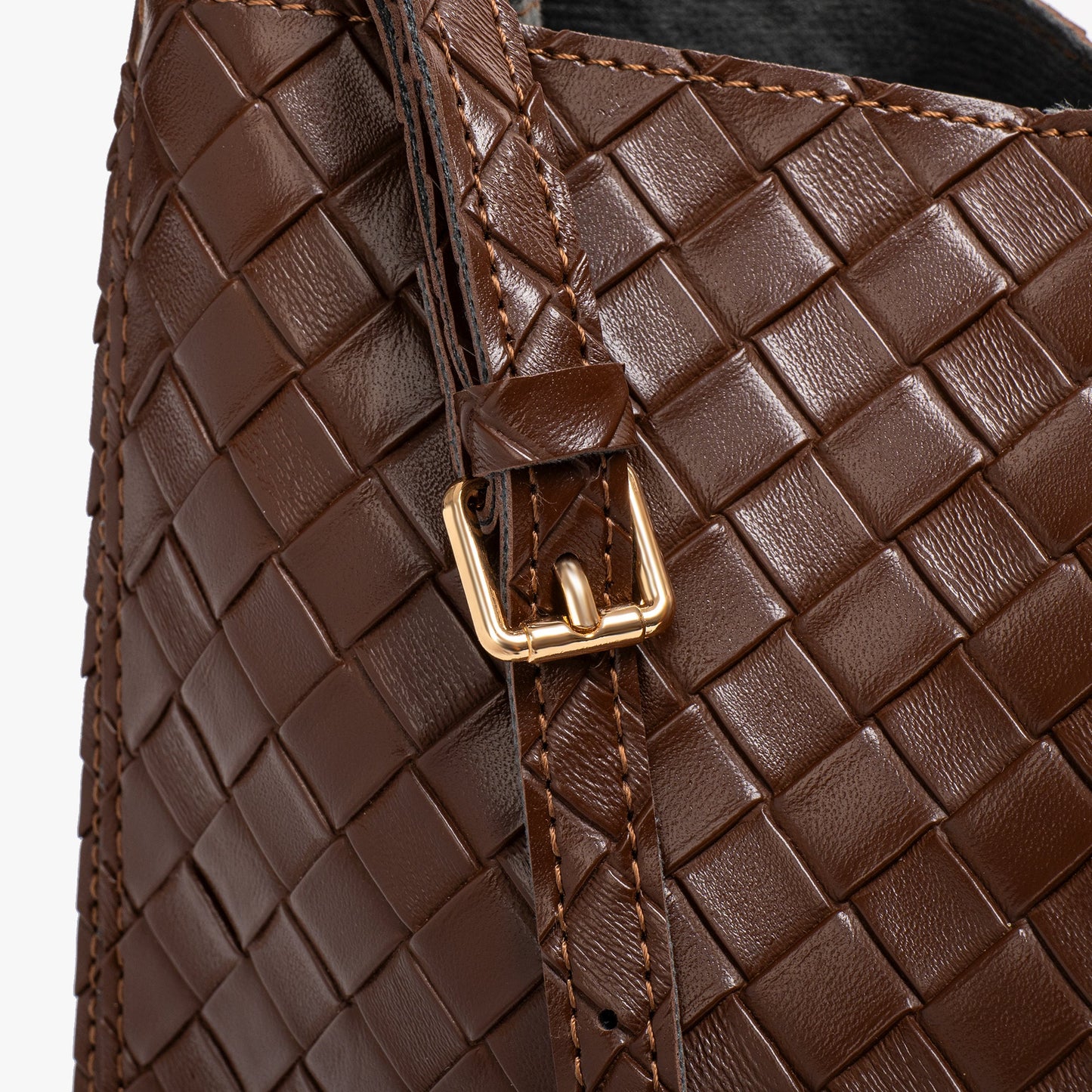 Vegane Leder-Shopper-Tasche Leicht und Strukturiert