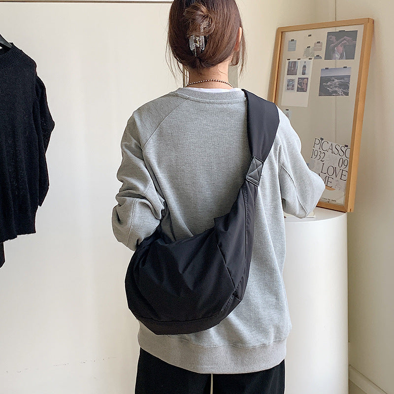 Nylon Puffer Hobo Umhängetasche mit verstellbarem Riemen