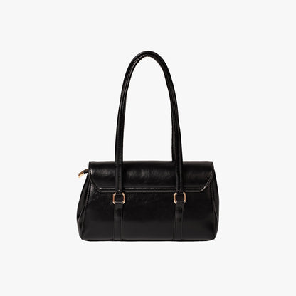 Vegane Leder Vintage Schultertasche