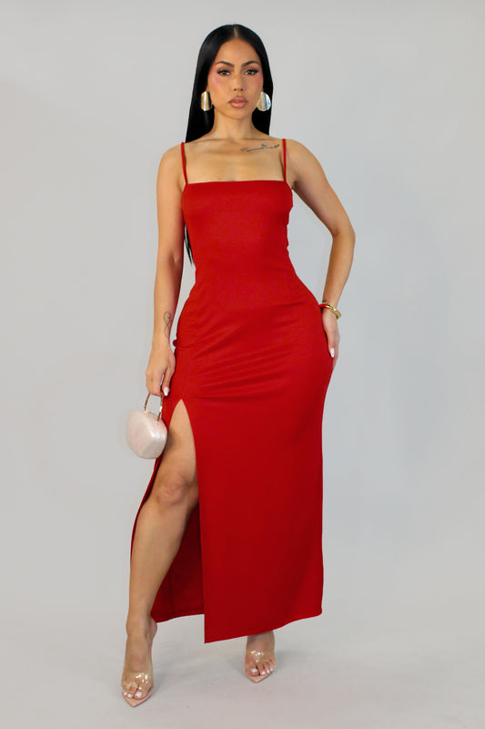 Rotes Flirty Leichtes Kleid