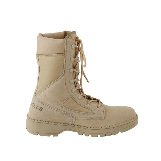 Hohe Outdoor-Stiefel mit Schnürung und Profilsohle für Herren