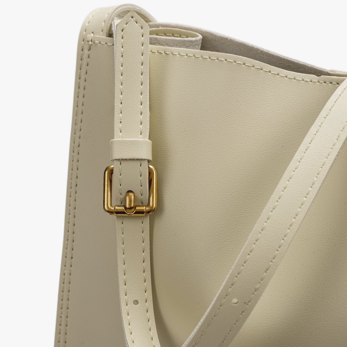 Vegane Leder-Shopper-Tasche Leicht und Strukturiert
