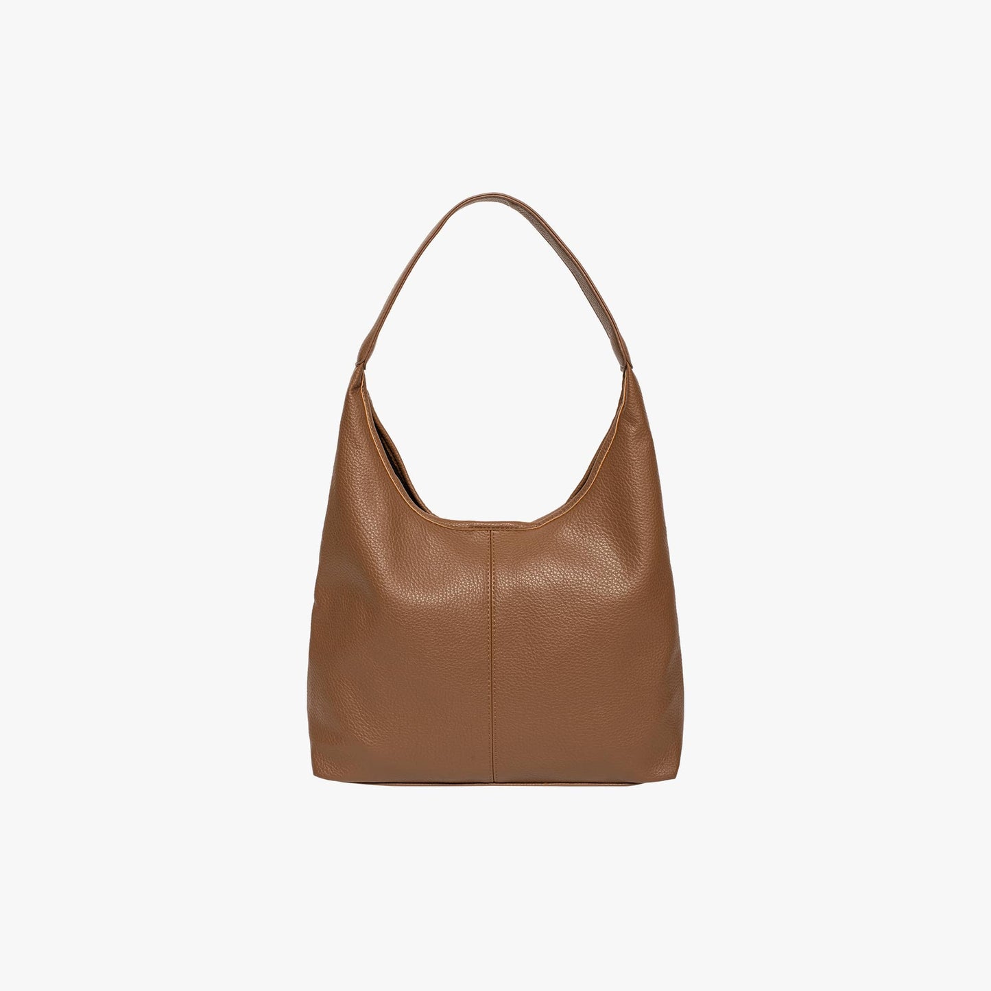 Vegane Leder-Hobo-Tasche mit Schulterriemen