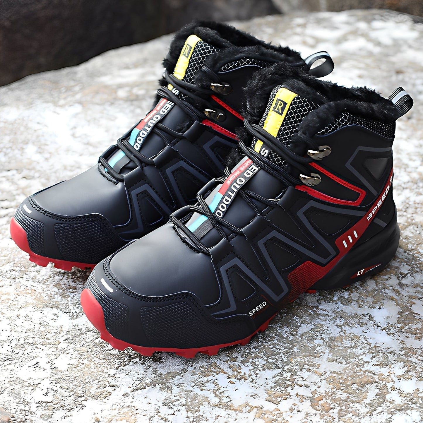 Herren Wasserdichte Warme Wanderstiefel