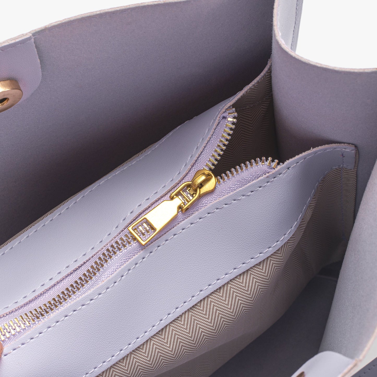 Vegane Leder-Shopper-Tasche Leicht und Strukturiert