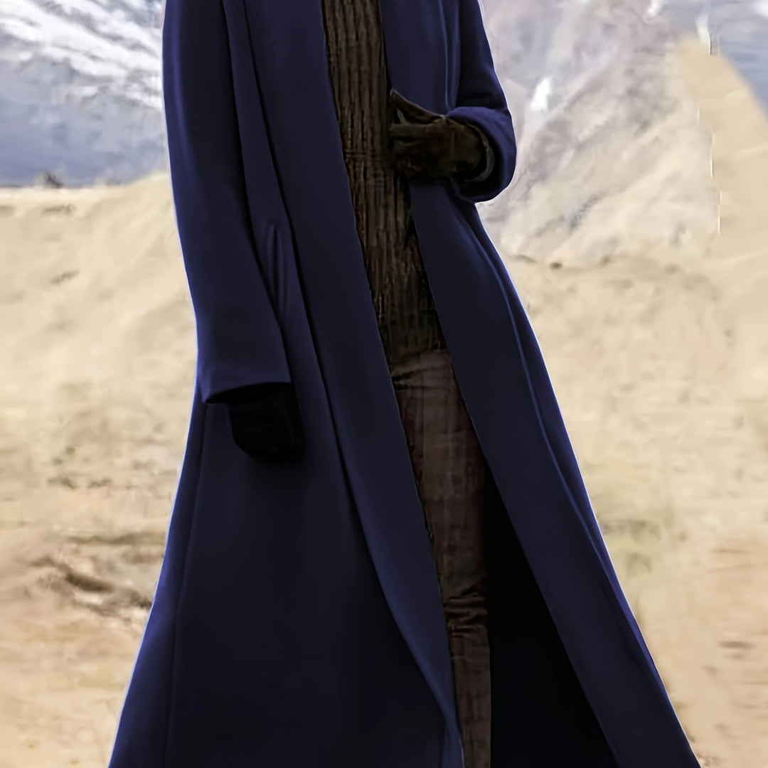 Langer Trenchcoat mit Reverskragen für Damen