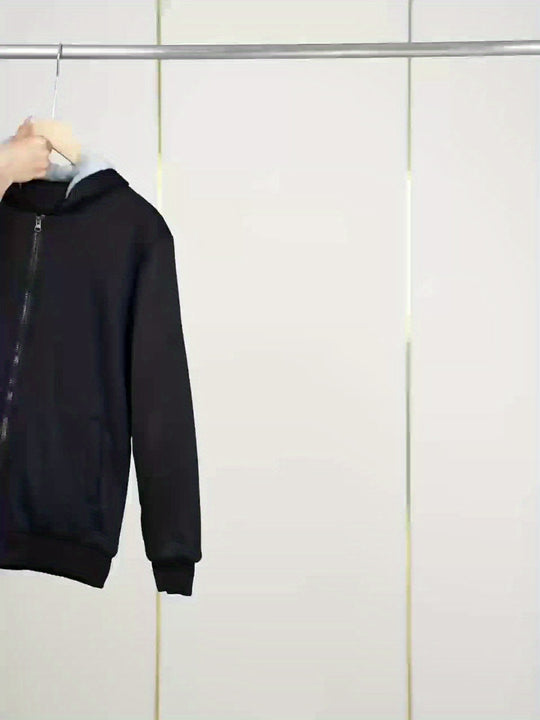 Warmer Sherpa-Hoodie mit Reißverschluss für Herren