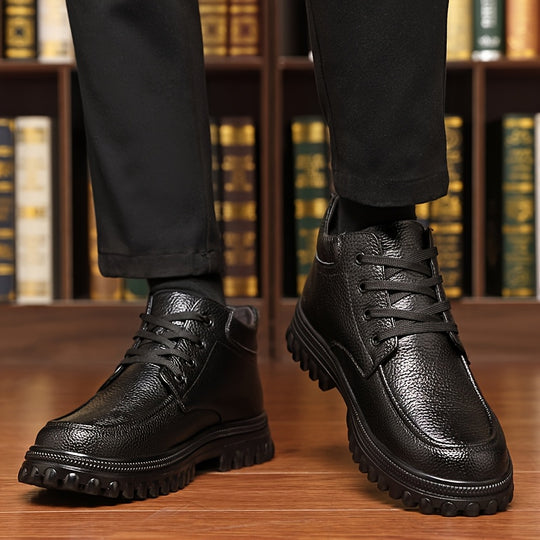 Winter Schnürboots mit Profilsohle für Herren