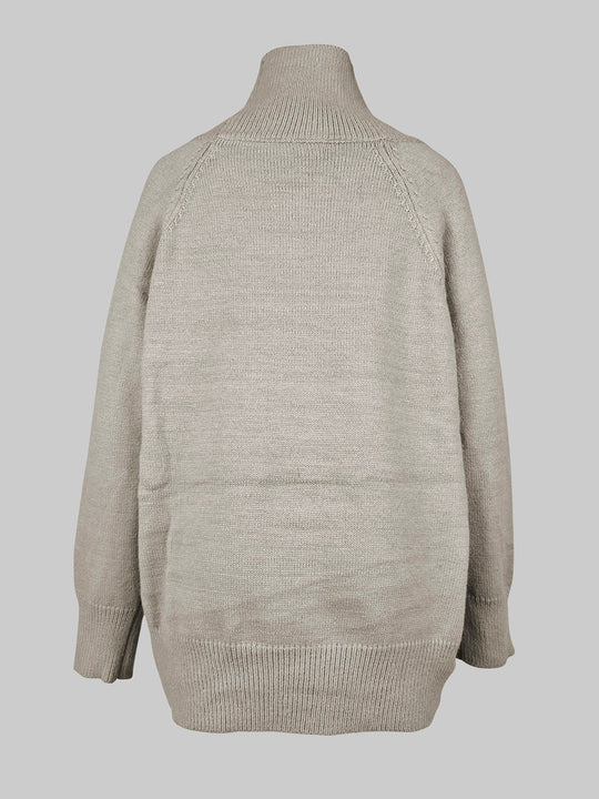 Damen Rollkragenpullover Mit Lockerem Schnitt