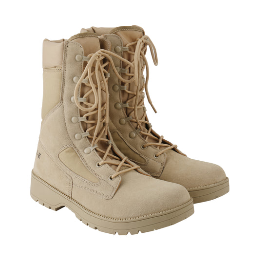 Hohe Outdoor-Stiefel mit Schnürung und Profilsohle für Herren