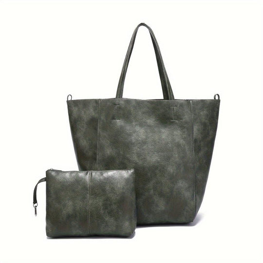 Geräumige 2-teilige Tote Bag für Damen