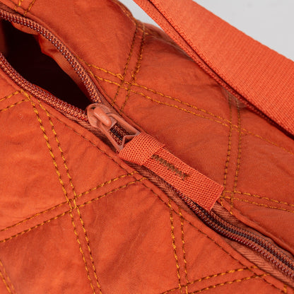 Gesteppte Diamond Puffer Schultertasche Leichtes Nylon