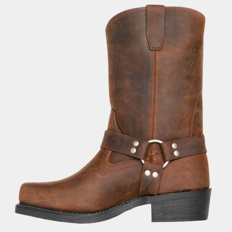 Damen Cowboystiefel Im Vintage Look