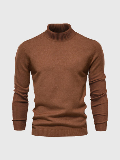Rollkragenpullover mit zeitlosem Design für Herren