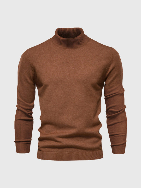 Rollkragenpullover mit zeitlosem Design für Herren