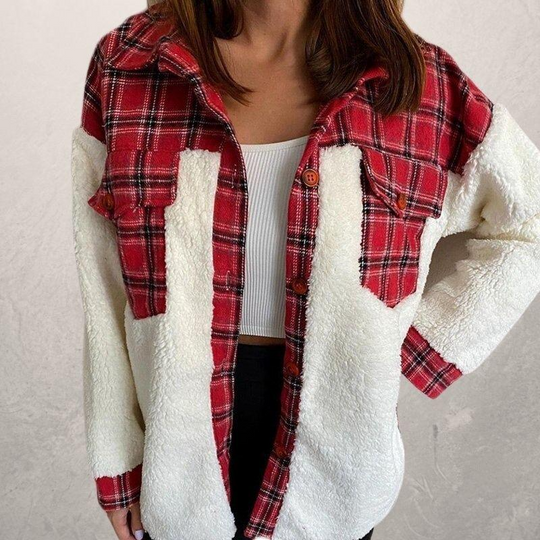 Damen Baumwolljacke Mit Klassischem Design