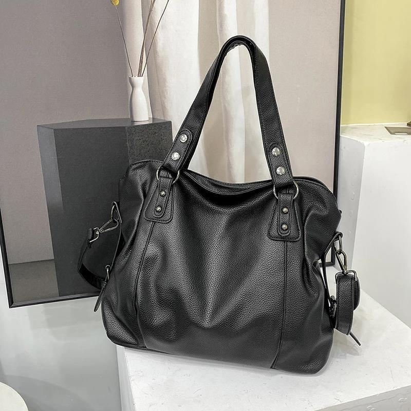 Große stylische Schultertasche für Damen