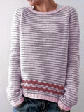 Damen Winterpullover Mit Modischem Design