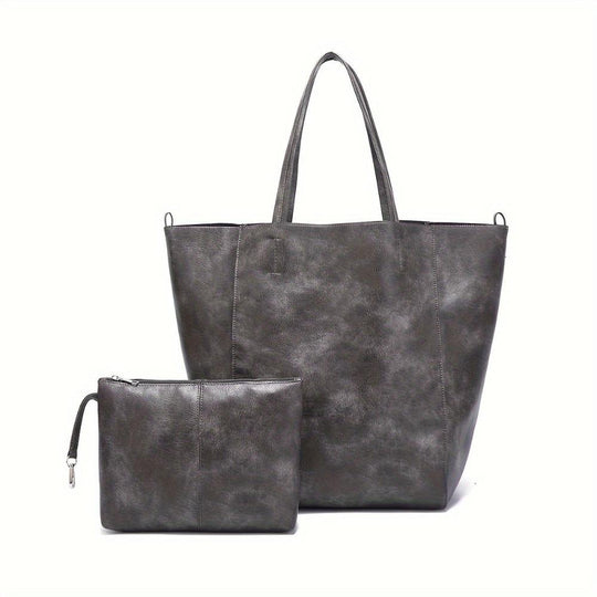 Geräumige 2-teilige Tote Bag für Damen