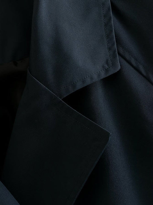 Damen Trenchjacke Kurz Mit Reverskragen