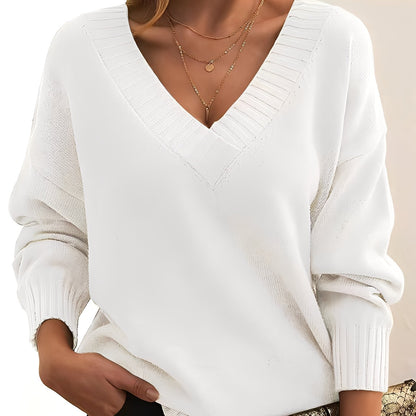 Damen Kaschmirpullover Weicher Strickpullover