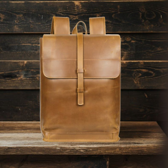 Vintage Leder Rucksack für Herren