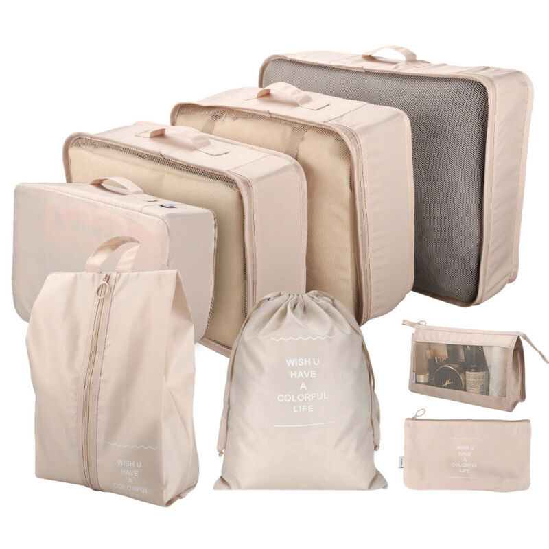 Praktisches 8-teiliges Packwürfel-Set für Damen