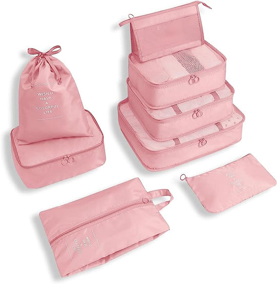 Praktisches 8-teiliges Packwürfel-Set für Damen
