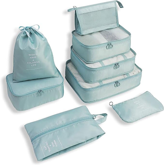 Praktisches 8-teiliges Packwürfel-Set für Damen
