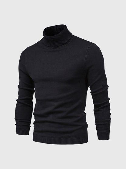 Rollkragenpullover mit zeitlosem Design für Herren