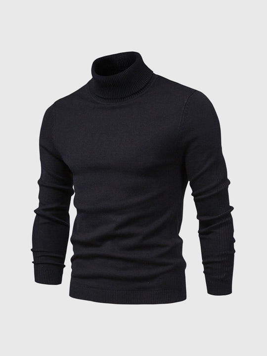 Rollkragenpullover mit zeitlosem Design für Herren