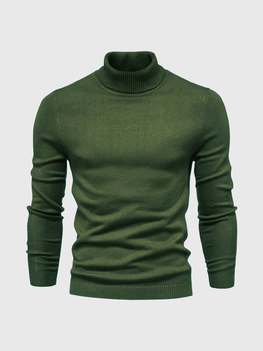 Rollkragenpullover mit zeitlosem Design für Herren