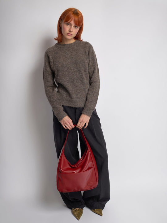 Elegante Schlichte Schultertasche für Damen