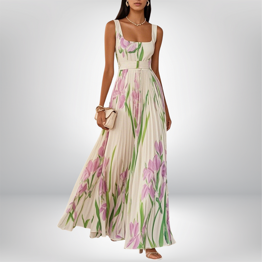 Elegantes, fließendes Chiffon-Maxikleid für Damen Abendkleid