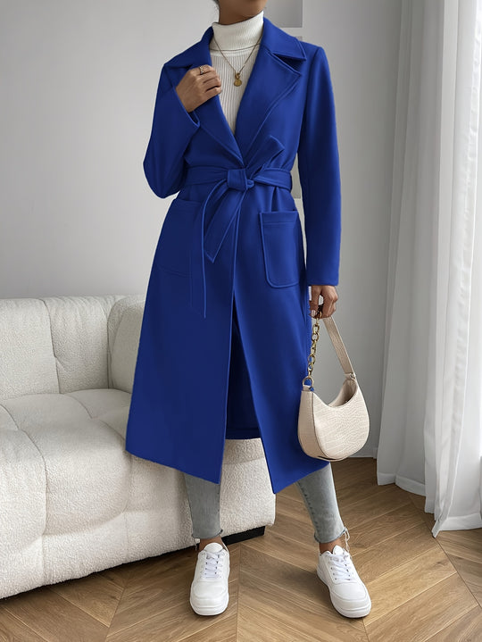 Trenchcoat mit Gürtel und Taschen für Damen