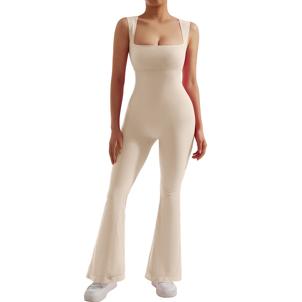 Ärmelloser Slim Fit Bodycon-Overall