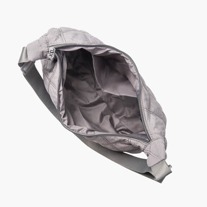 Gesteppte Diamond Puffer Schultertasche Leichtes Nylon