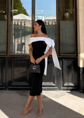 Valentina Elegantes Midikleid mit femininer Silhouette