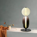 Glas-Tischlampe Modernes Skulpturales Design