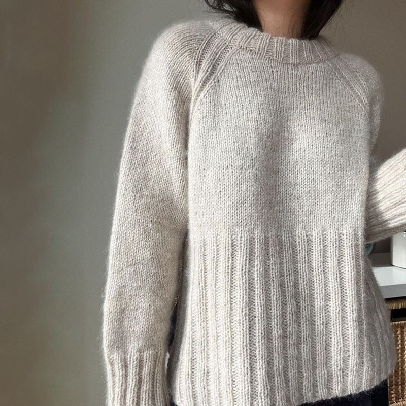 Damen Pullover Mit Luftigem Design