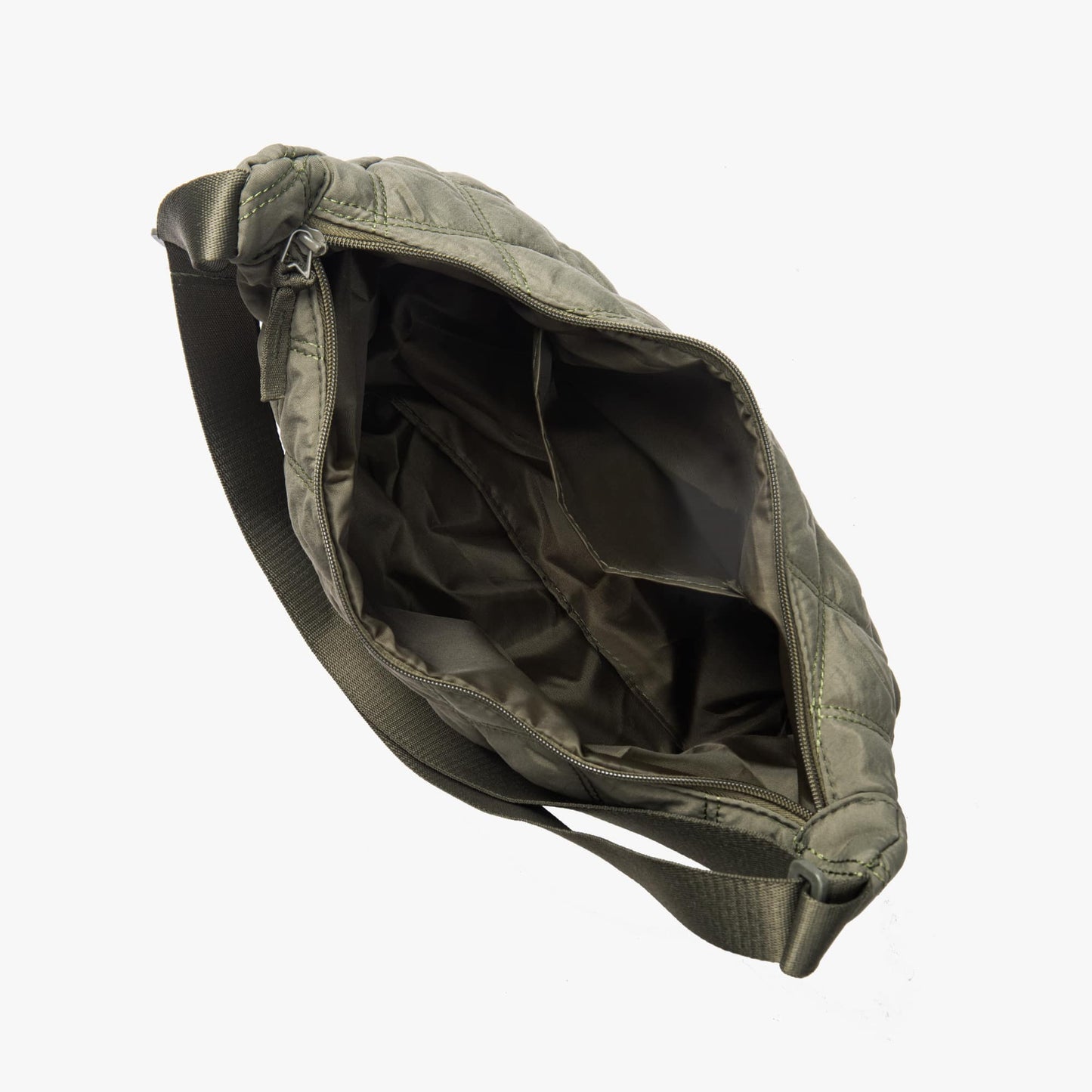 Gesteppte Diamond Puffer Schultertasche Leichtes Nylon