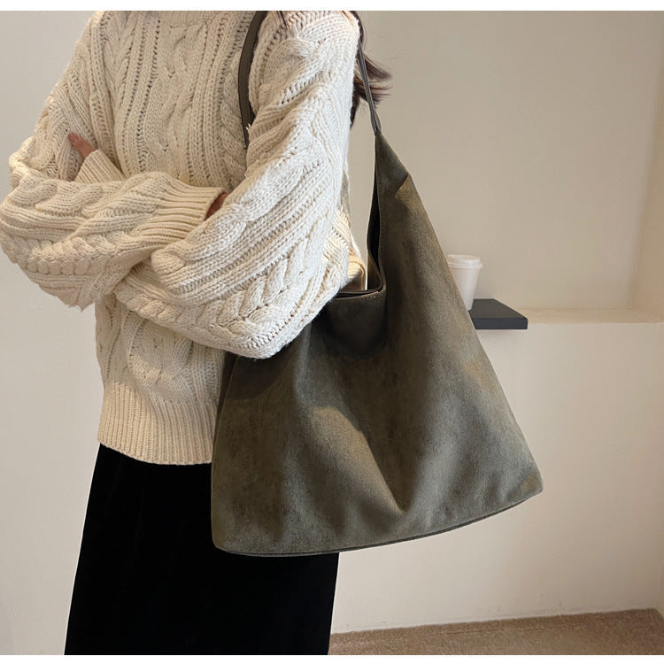Schlichte Hobo Tasche für Damen